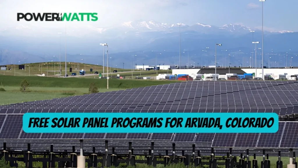 Free Solar Panel Programs for Arvada, Colorado