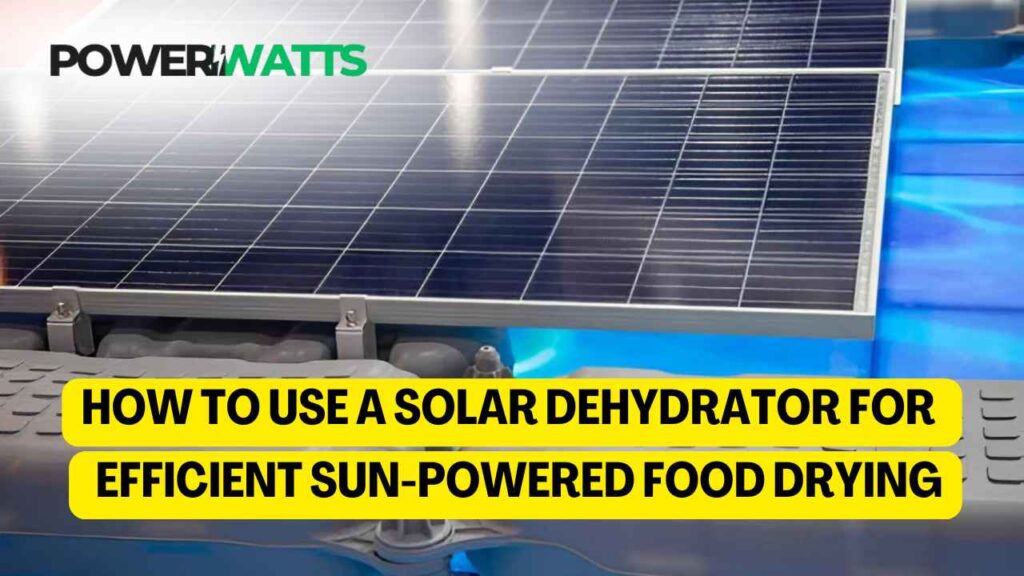 Solar Dehydrator