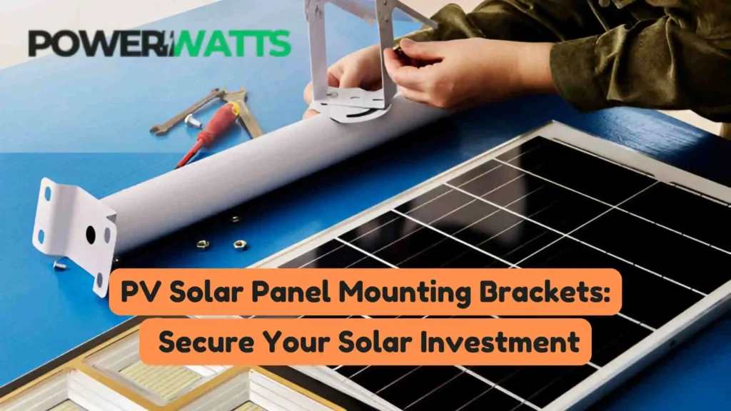 PV Solar Panel Mounting Brackets