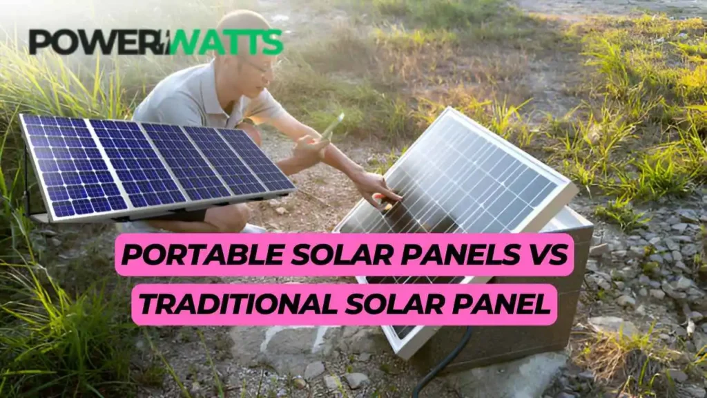 Portable Solar Panels vs. Traditional Solar Panels