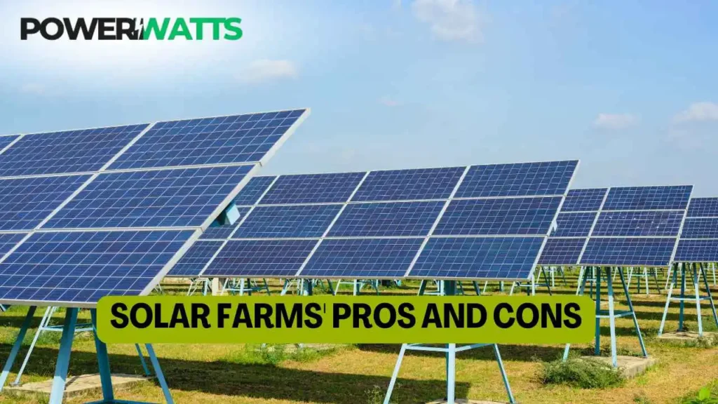 Solar Farms' Pros and Cons