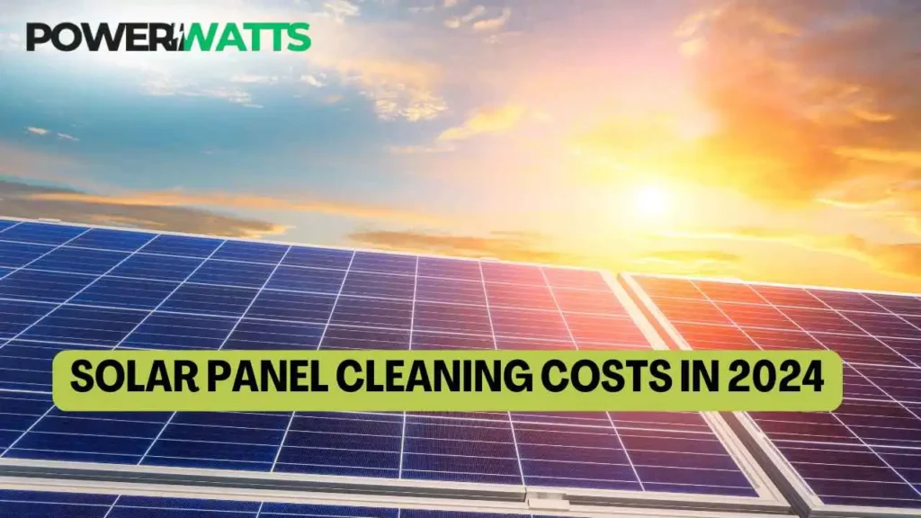 Solar Panel Cleaning Costs