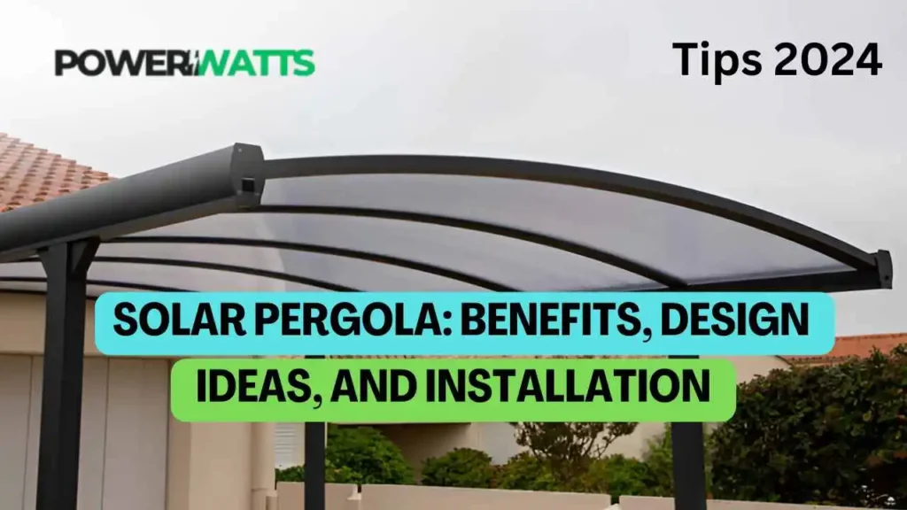 Solar Pergola