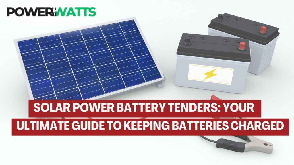 solar power battery tender