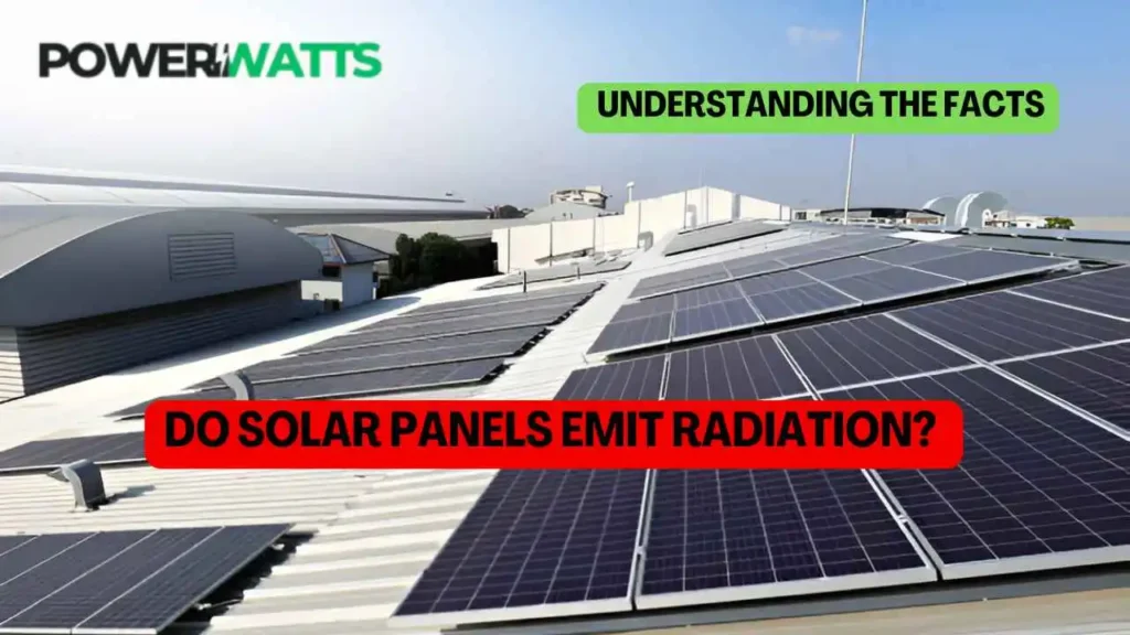 Solar Panels Emit Radiation