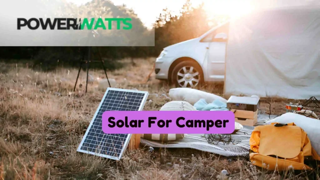 solar for camper