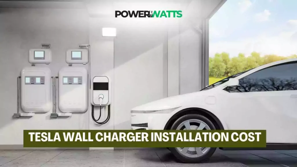 tesla wall charger installation cost