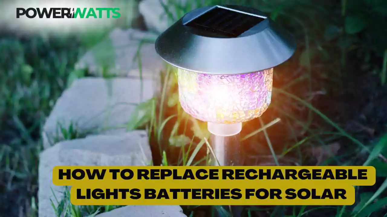 rechargeable batteries for solar lights