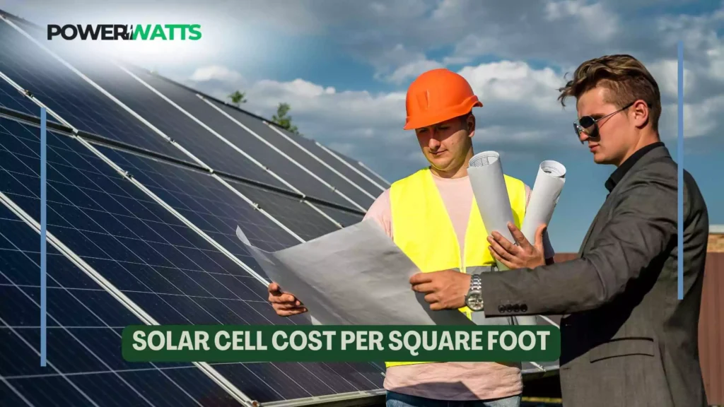 Solar Cell Cost Per Square Foot